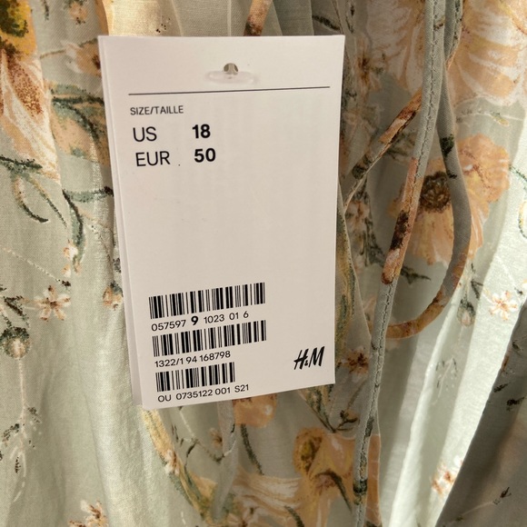 Mint green long sleeve tunic - Picture 2 of 2